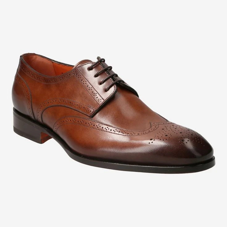 Santoni Art. 16049 M52 - Brown 1 Santoni Art. 16049 M52 - Brown